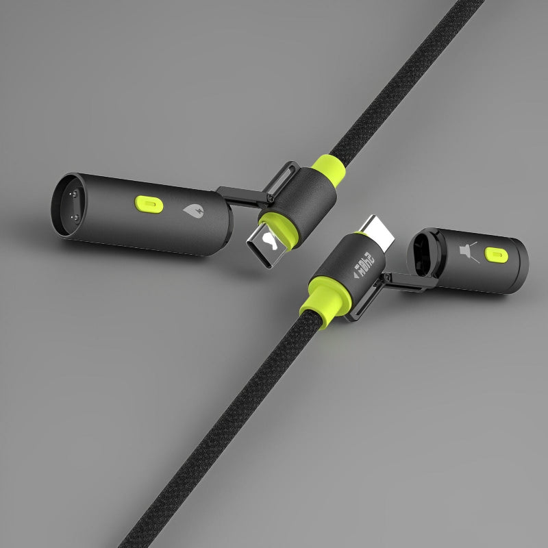 ChubbyTrail 240W USB-C Cable – Arc Ignite & Emergency Light, Outdoor Power Pro