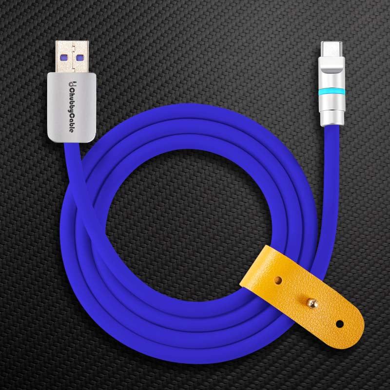 "Neon Chubby" Fast Charge Cable With Smart Light