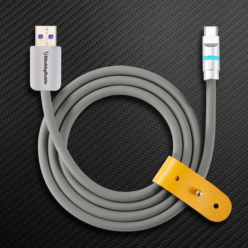 "Neon Chubby" Fast Charge Cable With Smart Light