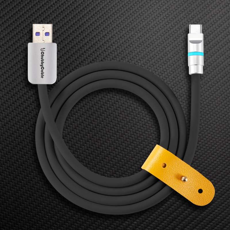 "Neon Chubby" Fast Charge Cable With Smart Light